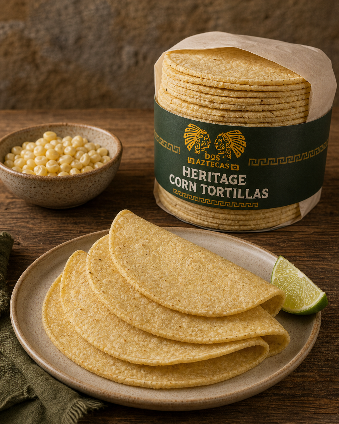 Dos Aztecas Heritage Corn Tortillas